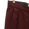Jieda Made In Japan Gabardine Tuck Slacks Pants 2 Bordeaux Men's Used