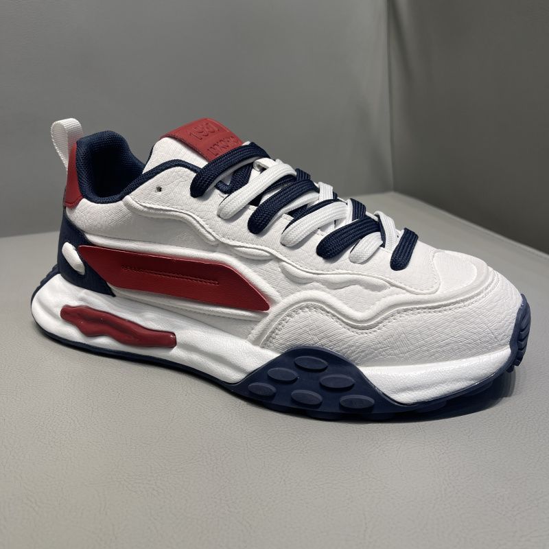 

Осенние мужские повседневные кроссовки на толстой подошве, увеличивающие рост, для бега на открытом воздухе, мужская обувь, противоскользящая и износостойкая обувь 39