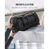 tomtoc Travel Backpack Large Capacity 40L Carry-On Business Bag Rucksack Men Women Compatible 17.3-inch PC Multi-Functional Chest Strap Processing