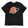 Blocky Space T-Shirt Oversized Quick-drying Custom Shirt Mens Workout Shirts