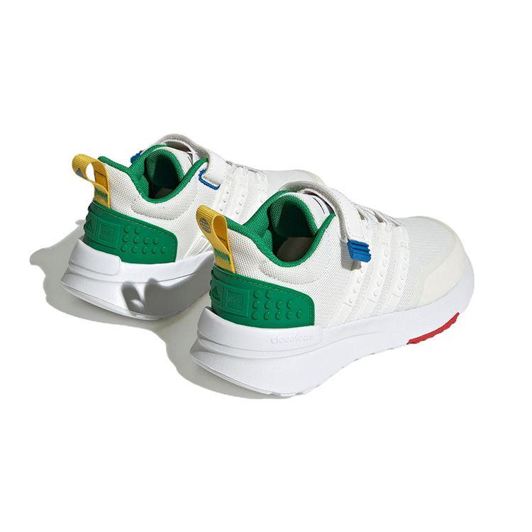 LEGO x Adidas Racer TR21 J White Green Kids Sneakers Core-White HQ1315