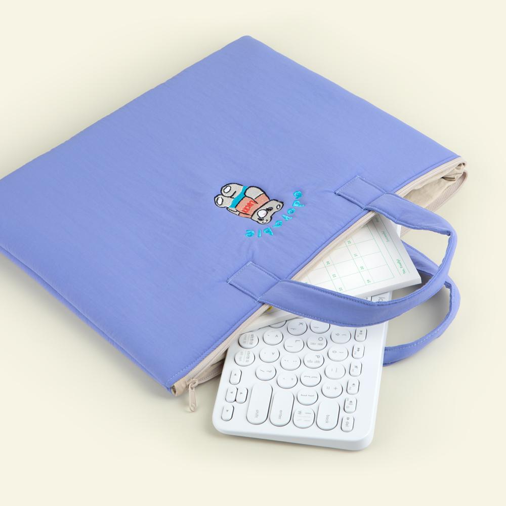 All New Frame Airy Laptop Bag - Adorable Teddy Bear (13/15 Inch)