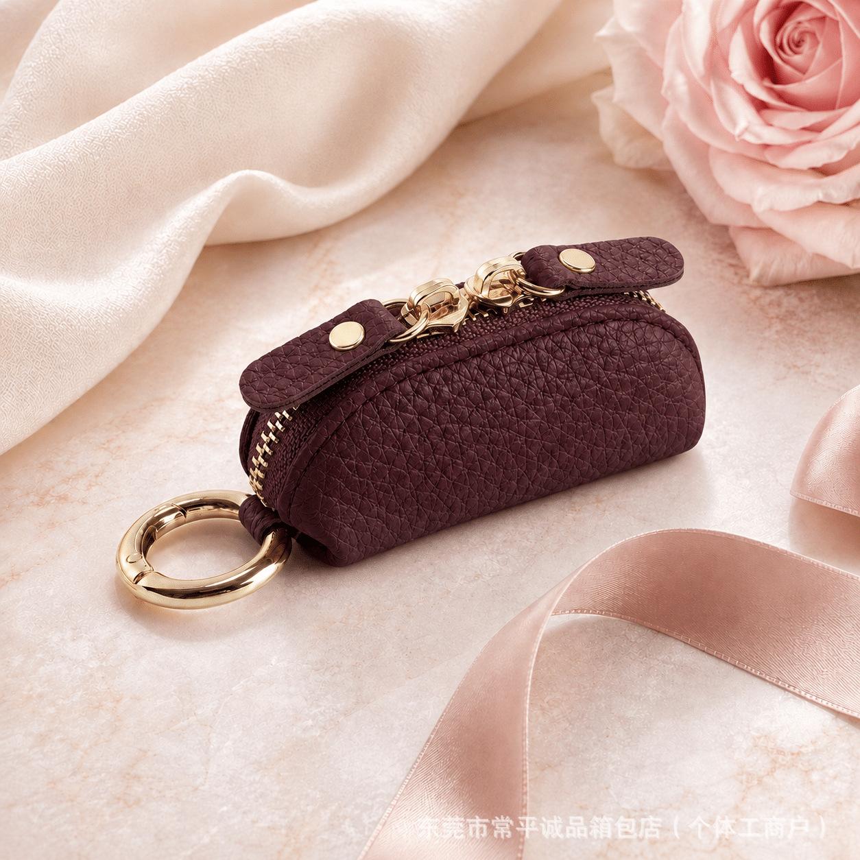 Kleine und exquisite Münzbeutel, Schlüsseltaschen, Tragbare Mini-Münzbeutel für Damen.