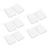 10Pcs 7x10cm Electrode Patches Reusable TENS Unit Replacement Pads Sticky Hydrogel for