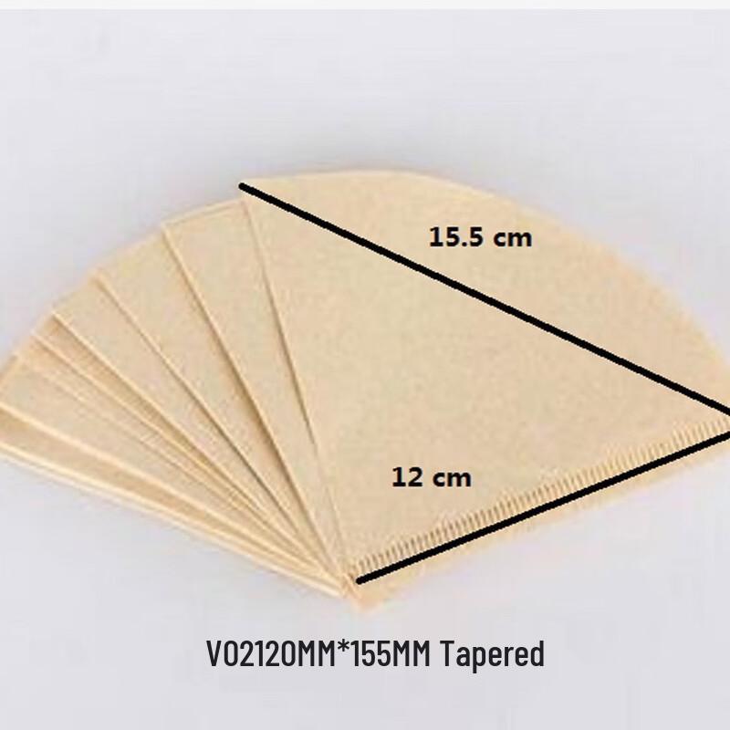 Lilang V02 Conical Wood Fiber Coffee Filter Paper (100-count)