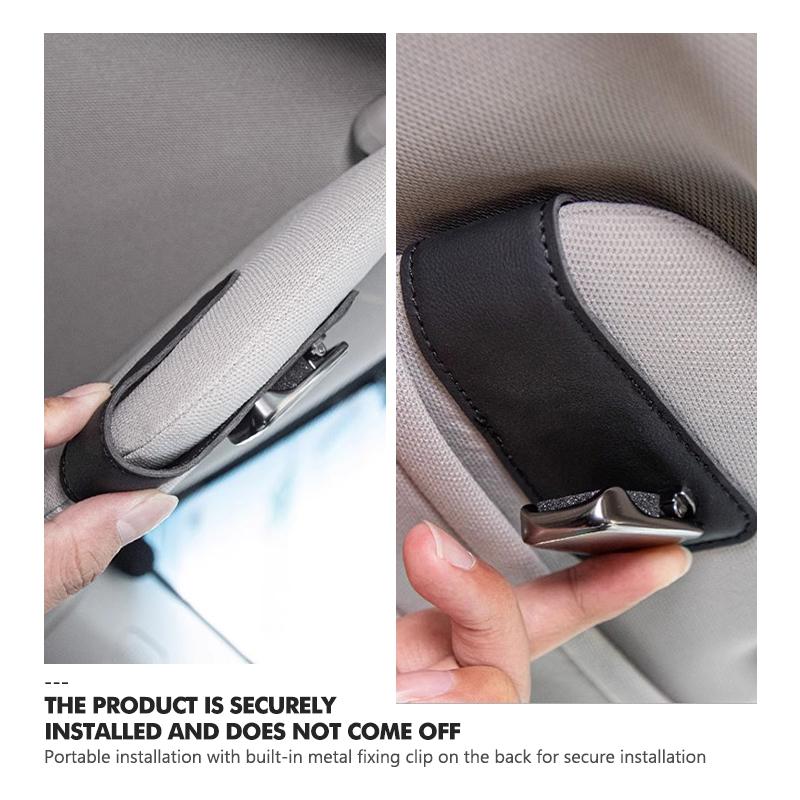 Car Sun Visor Sunglasses Clip Ticket Card Organizer Holder For BMW G30 G20 M3 M5 E91 E92 E93 E36 E70 X3 X4 X5 X1 E39 F30 WT5