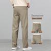 PLAYBOY Men's Cotton Straight Fit Casual Trousers