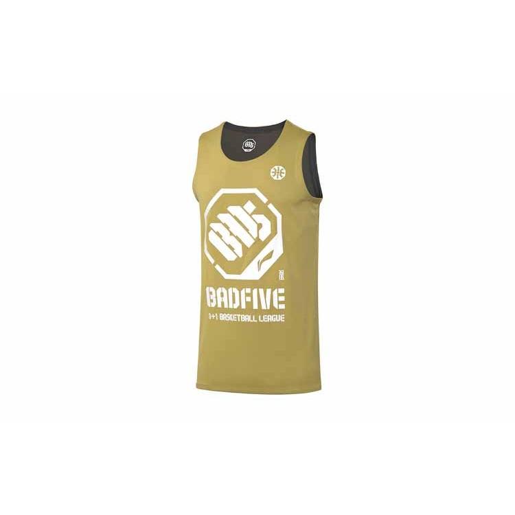 Li-Ning BadFive Logo Basketball Jersey  Yellow White  Men s AAYQ007-4 XXL