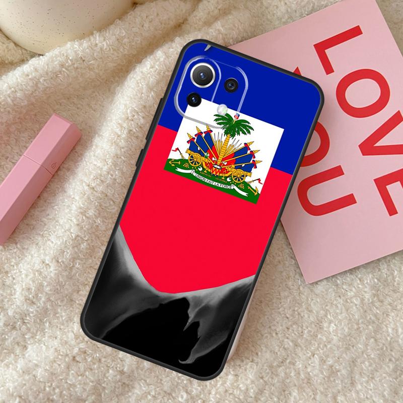 Haiti Haitian Flag Case For Xiaomi 17 Pro Max 14 15 Ultra 13T 14T 15T Pro POCO X7 X3 X5 X6 F5 F6 F7 F8 Pro Cover