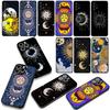 For OPPO A54 A40 A60 A80 A18 A16 A17 A38 A78 A79 A57 A55 A96 A15 A12 Phone Cover Case Funny Sun Moon Face Casing