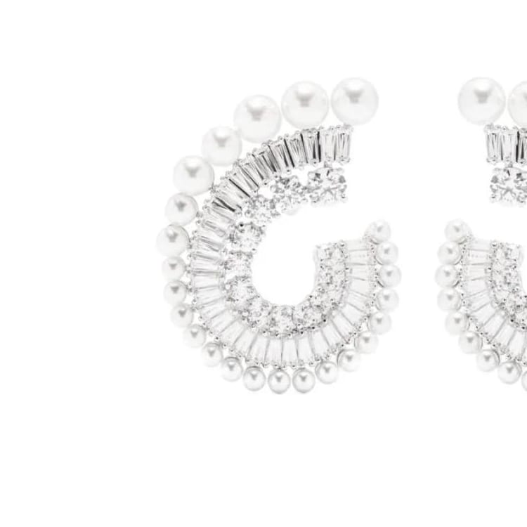 Swarovski Pearl Detail Earrings 5720869
