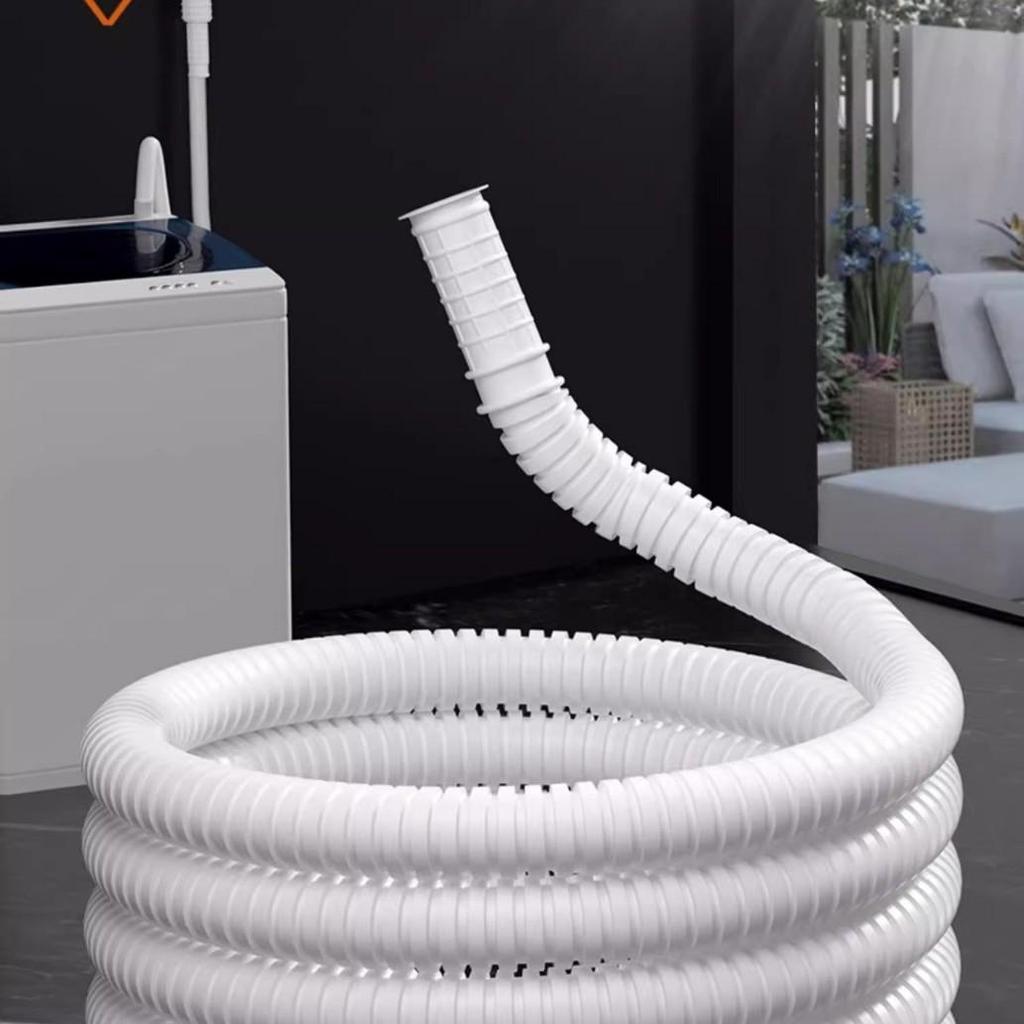 Explosion-Proof Corrugated Drain & Inlet Hose for Air Conditioners & Washing Machines