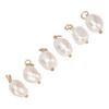 6pcs Baroque Pearl Pendant Freshwater Cultured Pearls for Earrings Necklace Dangle Keychain Making DIY Large Size