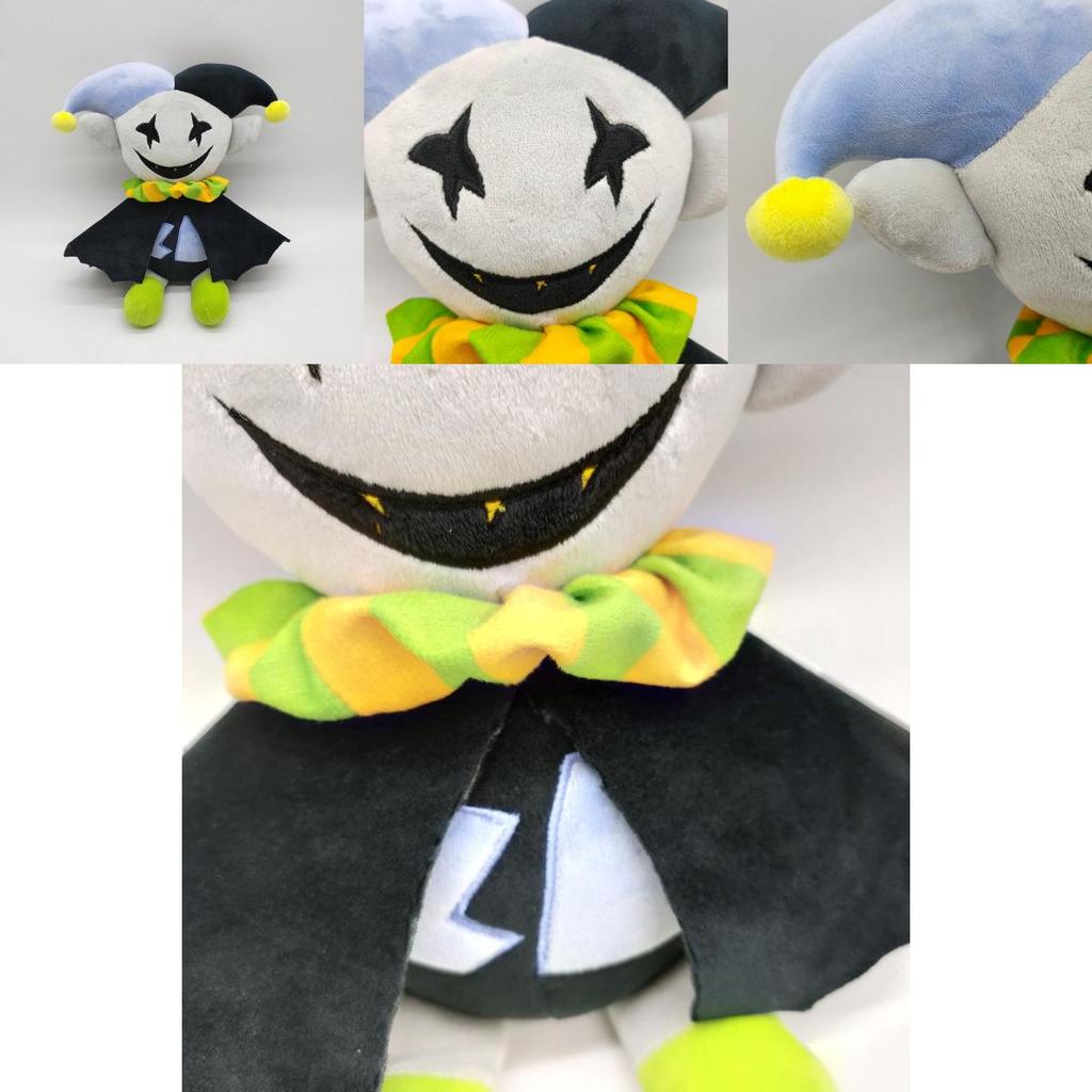Deltarune Jevil Plush Toy | Joker Stuffed Doll | Xmas Gift | Birthday Collectible