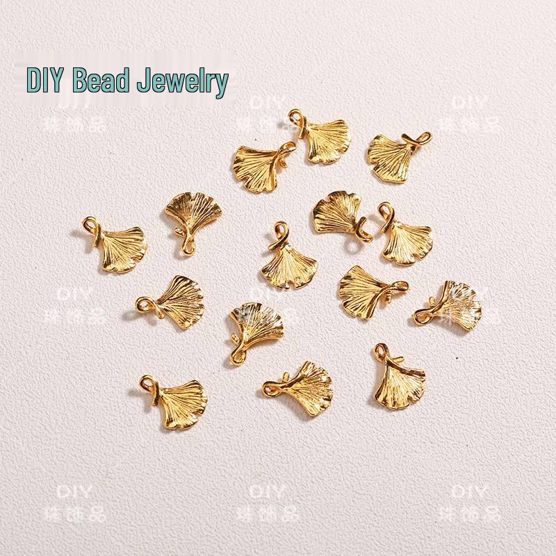 Starlight Moon Bell Pendant Tassel Jewelry DIY Materials - Silver Necklace/Bracelet Beading Accessories