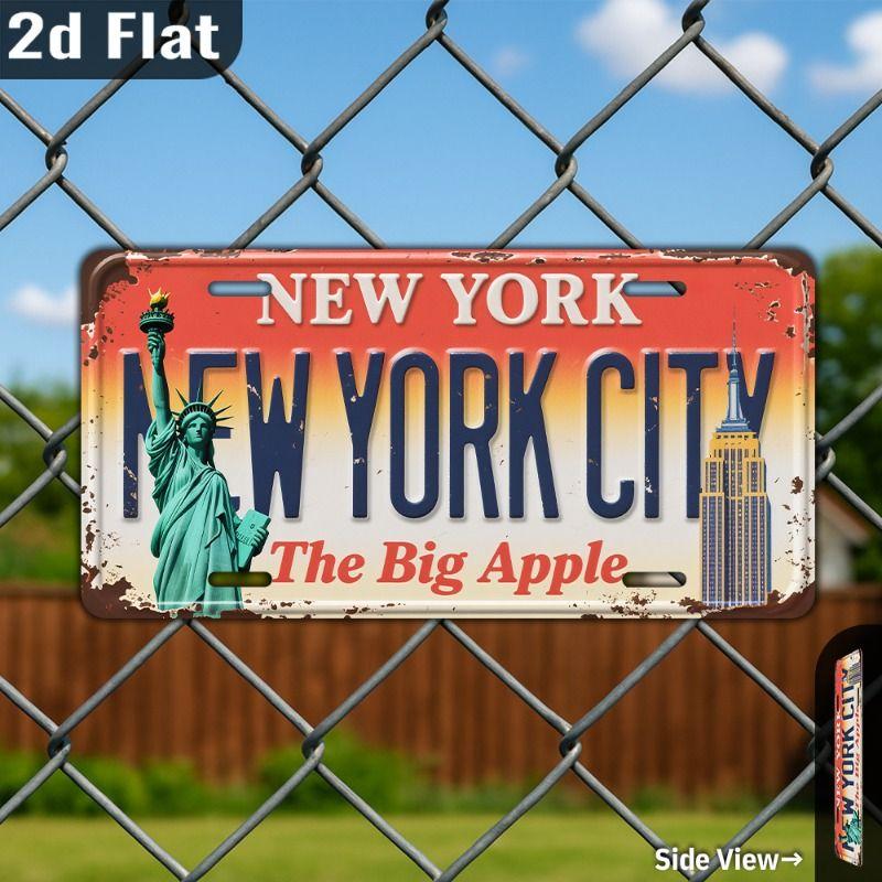 Retro Metal Aluminum Signs for Garage Yard Garden Cafe Bar Decor