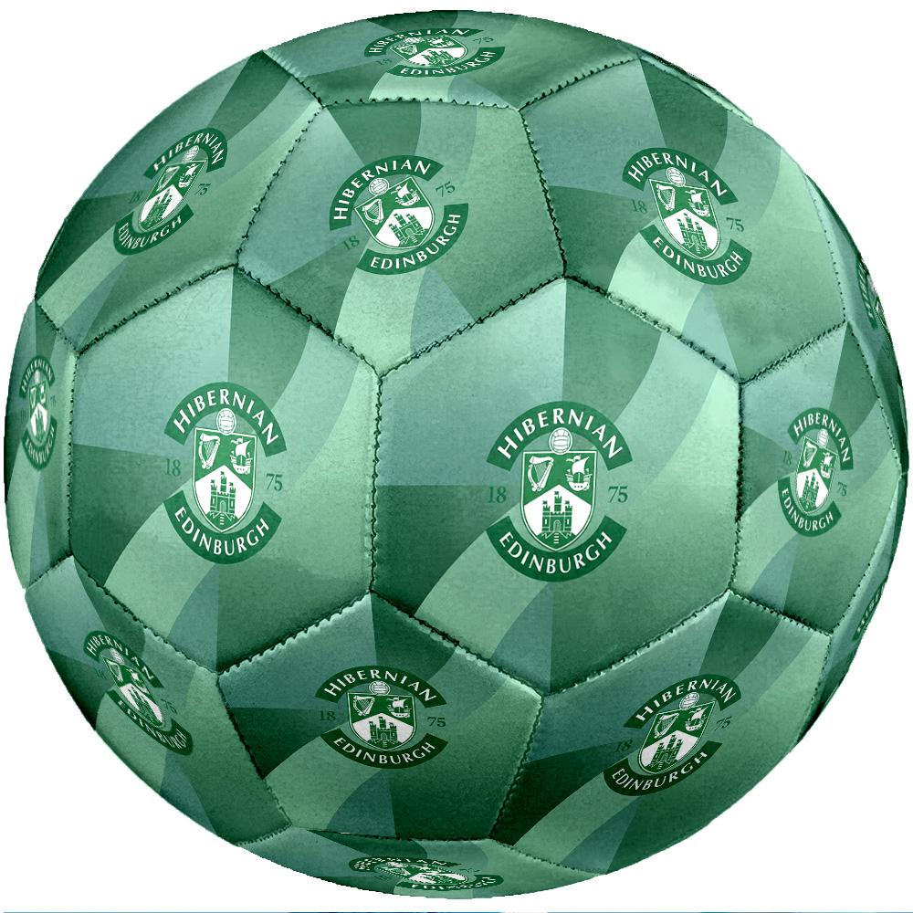 Hibernian FC Size 5 Standard Football Durable Training Match Soccer Ball for Adult Outdoor Sports