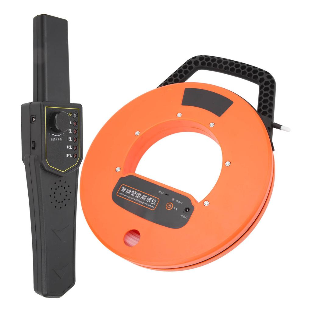 Pipe Blockage Detector Water Pipe Blockage Locator 30m with Waterproof Probe
