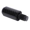 Pool Cue Extension 2 Inch Carbon Fiber Billiard Stick Extender with Bumper for CUETEC