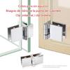 Cabinet Showcase Cabinet Clip Glass Shower Door Hinge Replacement Part Copper