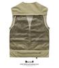 Gilet de pêche en maille à poches multiples à séchage rapide pour homme - Veste décontractée d'extérieur Printemps & Automne