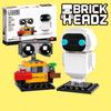 Conjunto de Blocos de Construção Wall-e e Eva 155 Peças Para Crianças Criativas
