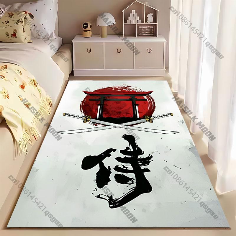 Japanese culture tradition and honor carpet Yoga living room room decor children's crawling mat doormat area rug games mat