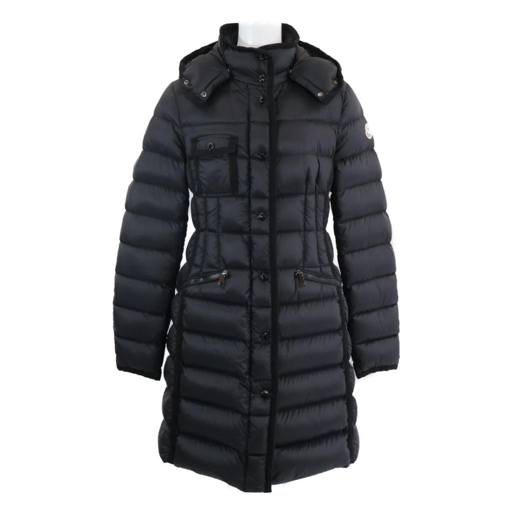 MONCLER Beautiful HERMINE down jacket coat 2 blackUsed