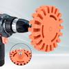 4inch Rubber Eraser Wheel with Drill Adapter Adhesive Remover Sticker Remover Remove Car Decals Vinyl & Stickers for Auto Body