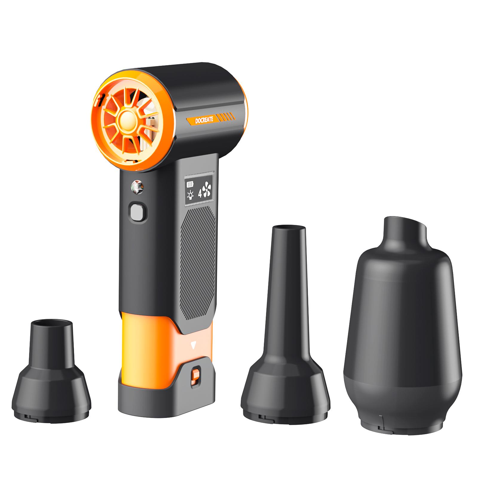 

Multi functional Violent Turbo Fan Strong Suction Portable Wireless Electric Dust Car collector Office Electric Air Duster Fan чёрный