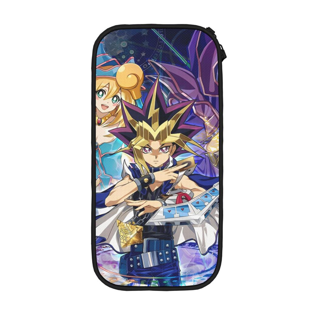 Anime Yu Gi Oh Card Pencil Case Cute Pen Box Bags Girls Boys Big Capacity School Supplies Zipper Pencil Pouch