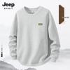 JEEP SPIRIT Men's 2025 Fall American Style Letter Logo Sweatshirt