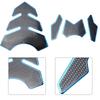 Comfortable Pad Stickers Bonnet Protect Black Carbon Fiber