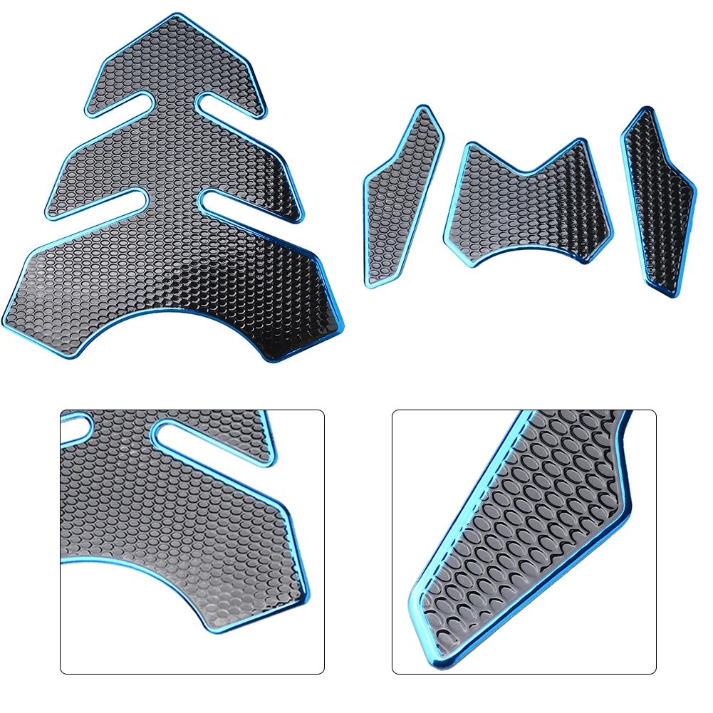 Comfortable Pad Stickers Bonnet Protect Black Carbon Fiber