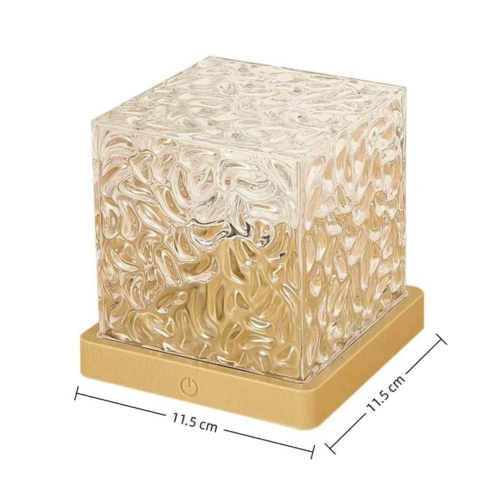 16 Colors Aurora Night Light Dynamic Water Ripples with Remote Control Projection Lamp USB Power Home Decoration