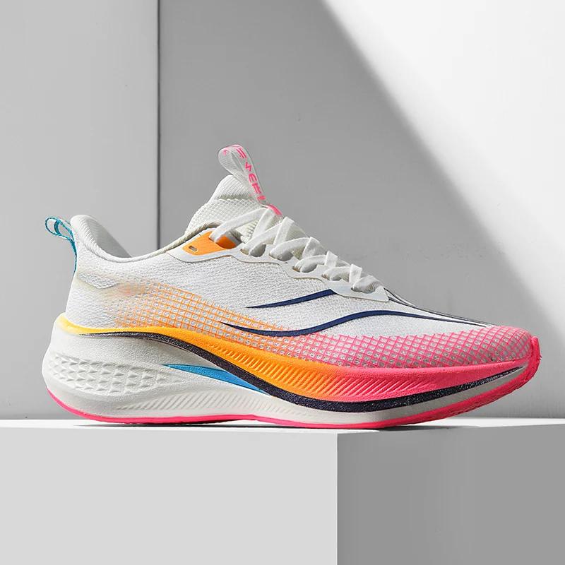 

Feidian 3c кроссовки с карбоновой пластиной мужские амортизирующие летние детские молодежные студенческие спортивные сетчатые дышащие профессиональные 45