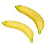 Realistyczna Sztuczna Imitacja Banan Plastikowy Fałszywy Owoc Faux Rekwizyty Dekoracja 6szt