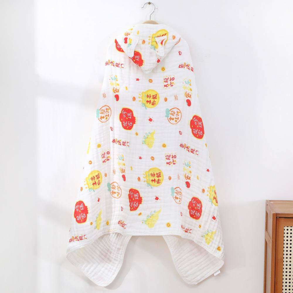 Cute Hooded Cape Towels Rabbit Sleepwear Bathrobe Cloak Cartoon Blanket Wrap  Baby