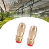 2PCS Brass Misting Nozzle Adjustable Irrigation Nozzle Garden Sprinkler Nozzle  Patio Cooling
