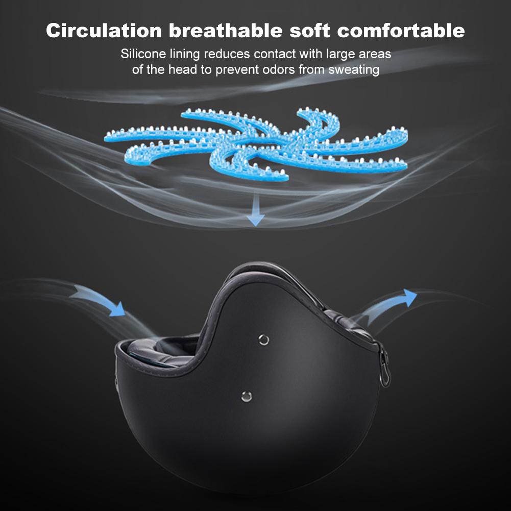 Flexibles Silikon-Helm-Innenpolster, atmungsaktives Helm-Innenpolster, Fahrradhelm-Ersatzpolster für Motorrad-, Rad- und Sporthelme