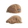 Japanese Reverse Wear Forward Caps for Women Fashion Embroidery Letters Street Berets Hip Hop Cotton Adjustable Newsboy Hats