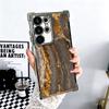 Gold Granite Marble Pattern Plating Phone Case For Samsung Galaxy S24 S25 FE S26 Edge S23 Ultra S22 S21 Plus S20 Anti-Fall Airab