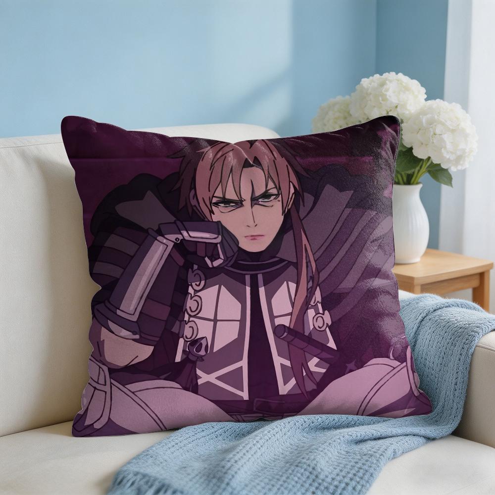 MMushoku TTensei Anime Cushion Cover Square Pillow Bedroom Sofa Leisure Comfort Living Room Home Decoration X