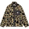 FW25 Prentis Forro Cierre de Cremallera Etiqueta Cuadrada Manga Larga Bolsillo en el Pecho Chaqueta Chaquetas Hombre I035696-3CV-XX