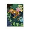 Lazy, Panther, Leopard, Giraffe, Jungle, Scandinavian Posters and Prints, Monster Leaves, Wall Paintings On Canvas, Paintings for the Living Room