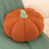 Knitted Plush Pumpkin Pillow for Living Room & Office
