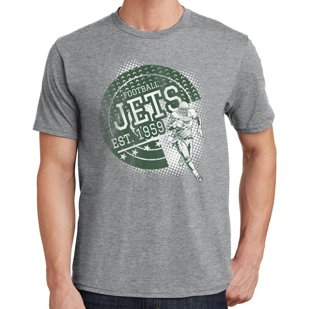 Jets Football T-Shirt New York Sports 3178 4XL