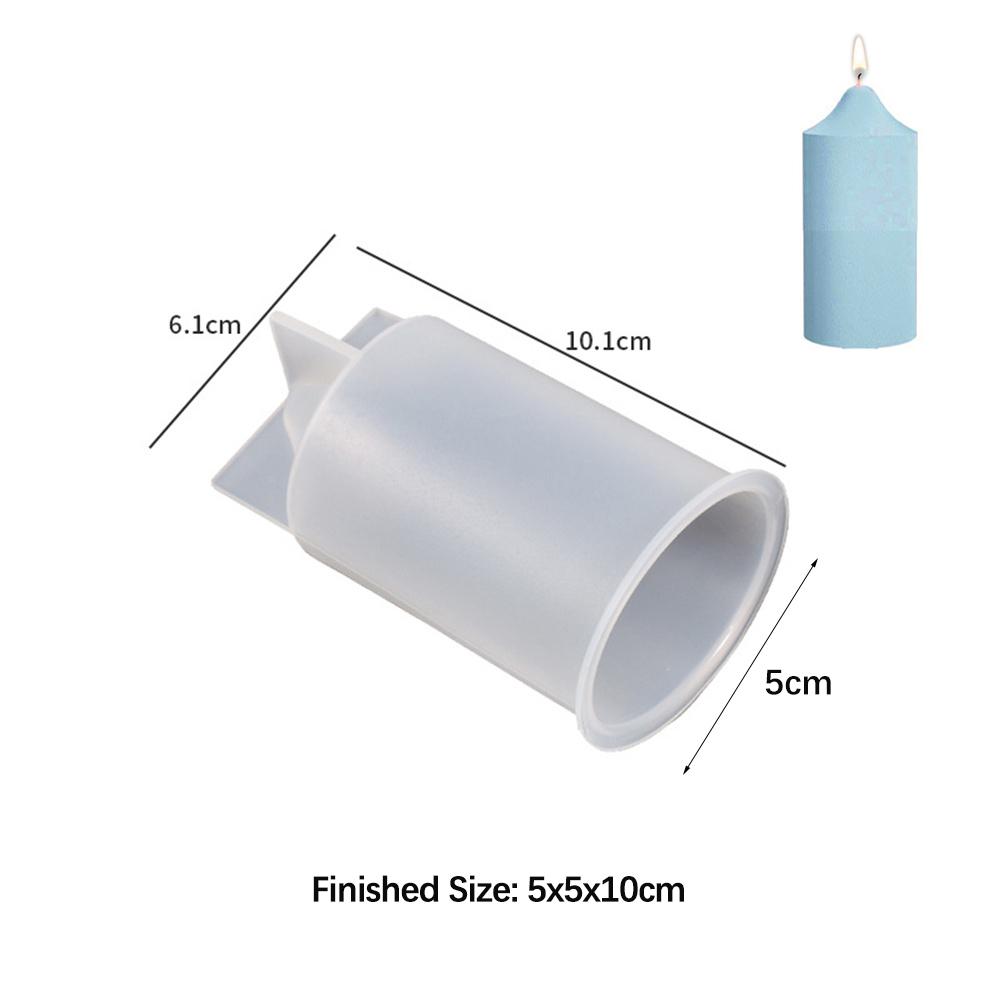 

Цилиндрическая форма для свечей, силиконовая форма 3D, сделай сам, центрированная свеча, мыло, поделки, подарки, изготовление гипса, смолы, воска, домашнее украшение