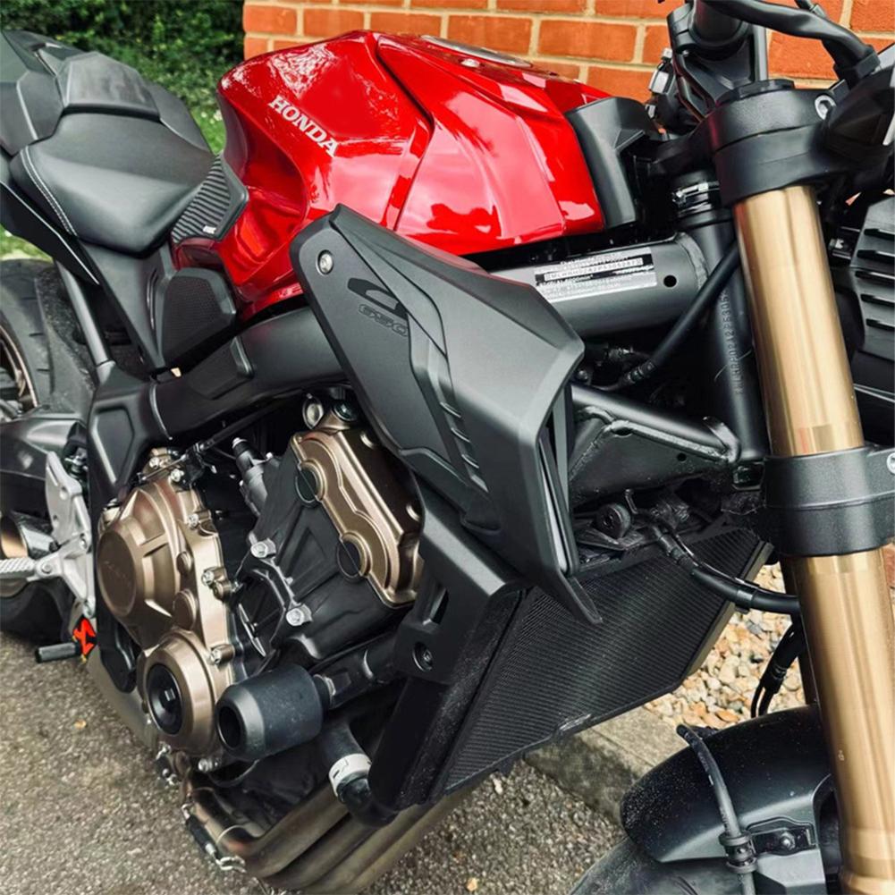 2PCS Motorcycle Wing Protector For Honda CB650R Wind Fairing Winglets Fin Trim Cover CB650R CB 650R 2018-2026 2026 2026 2026