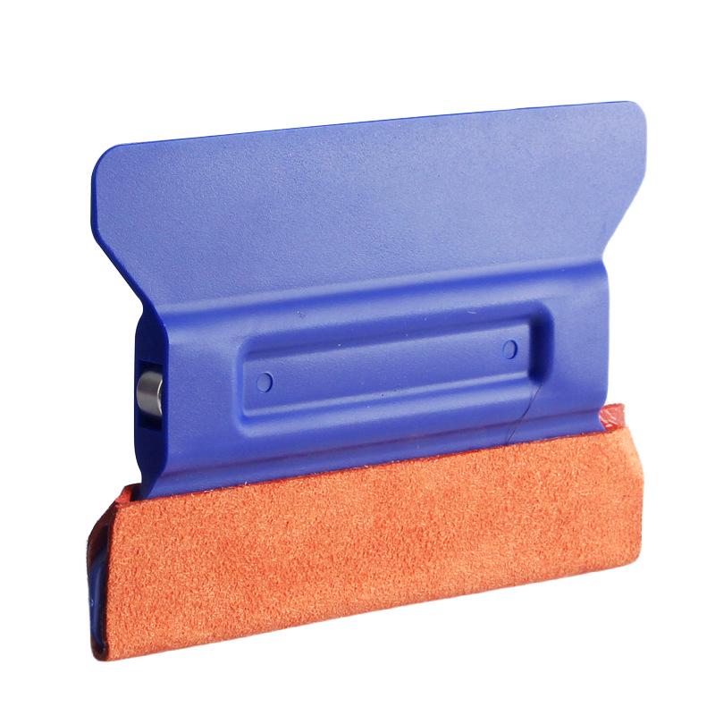 Magnetic Suede Film Scraper: Protects Car Wrap Without Damage